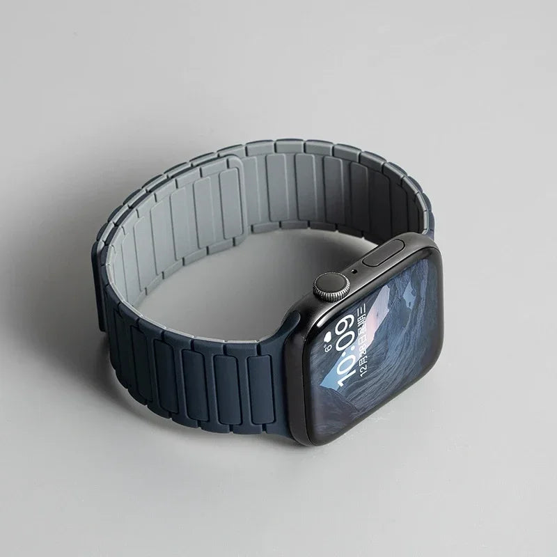 Textured Silicone Watch Band