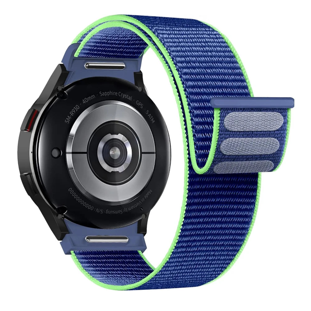 Nylon Sport Loop Watch Band For Samsung Galaxy