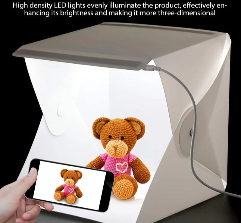 Mini Pop-Up LED Light Room Studio