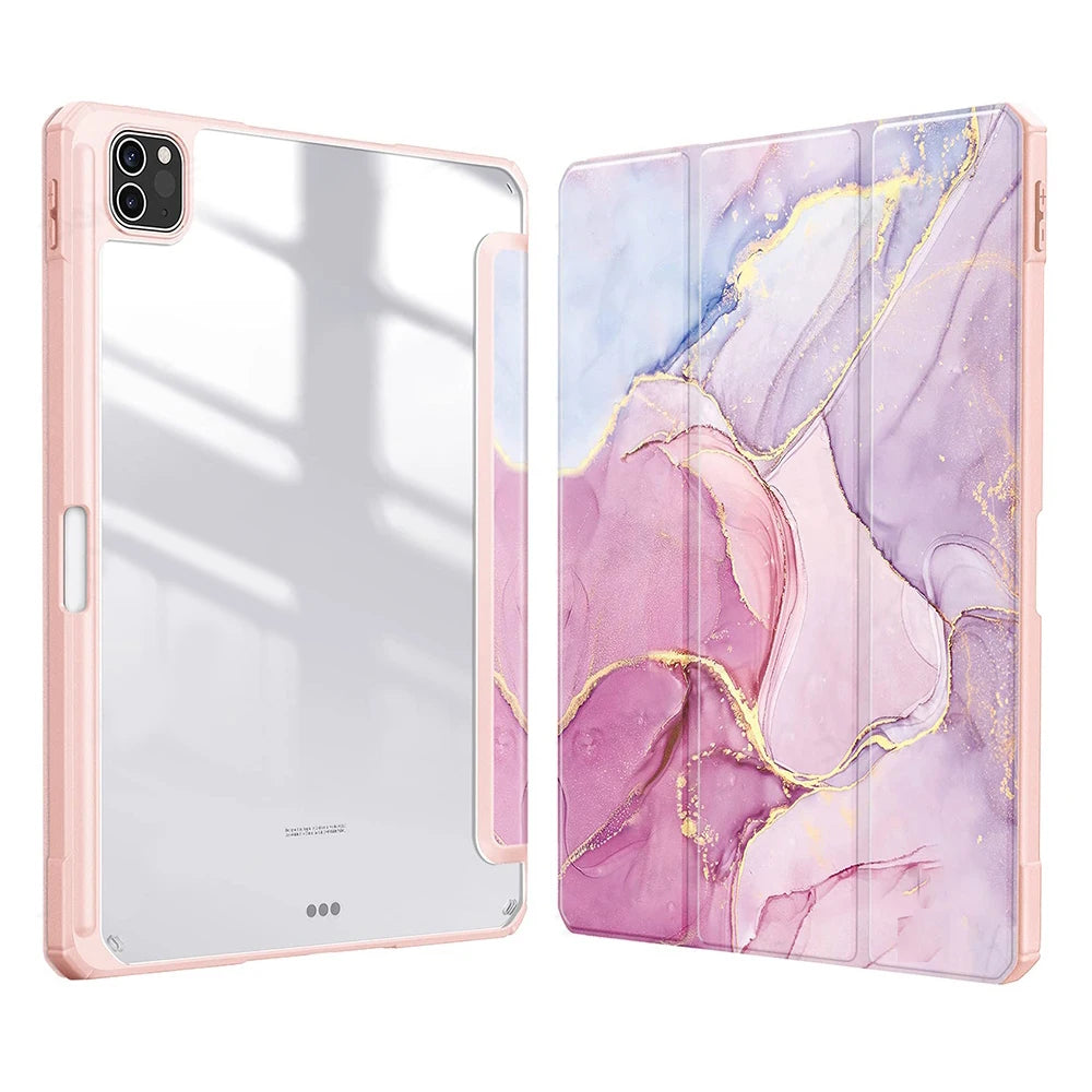 Marble Foldable iPad Case