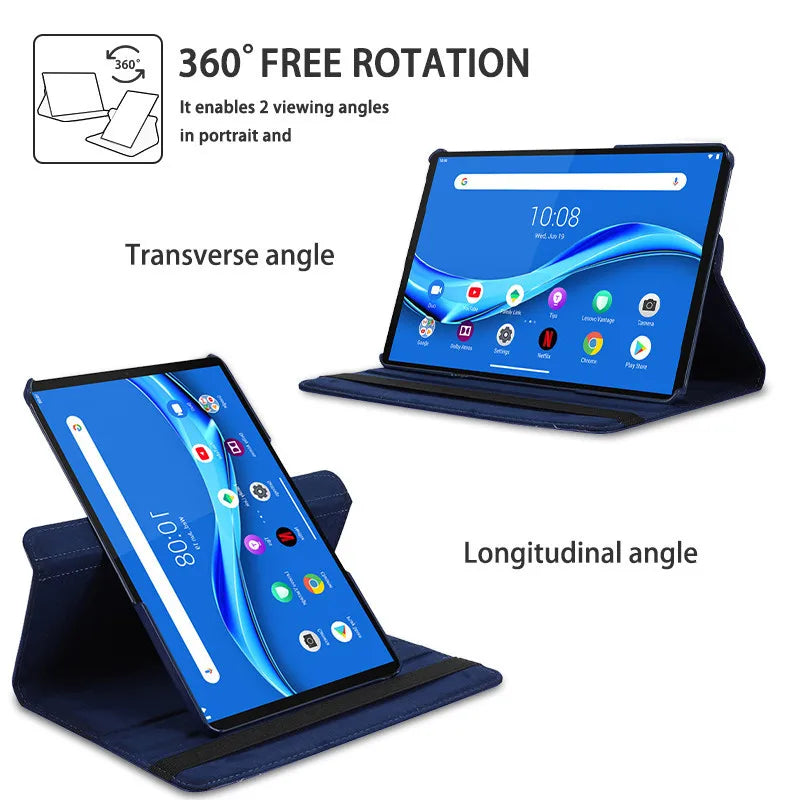 360 Degree Rotating Stand Case For Lenovo Tablet