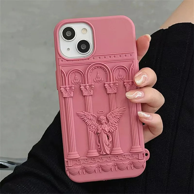 3D Greek Angel Phone Case