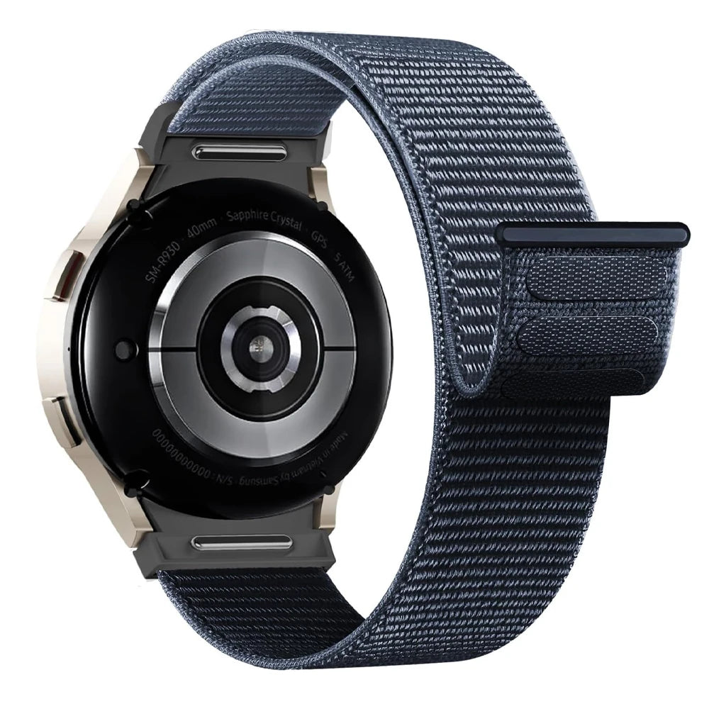 Nylon Sport Loop Watch Band For Samsung Galaxy