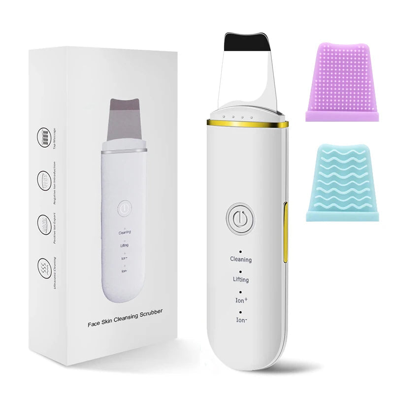 Ultrasonic Vibration Skin Scrubber and Blackhead Remover