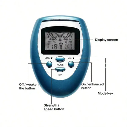 Electrostimulating Pulse Massager and Nerve Stimulator