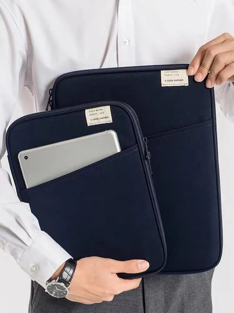 Classic Side Pocket Laptop Sleeve