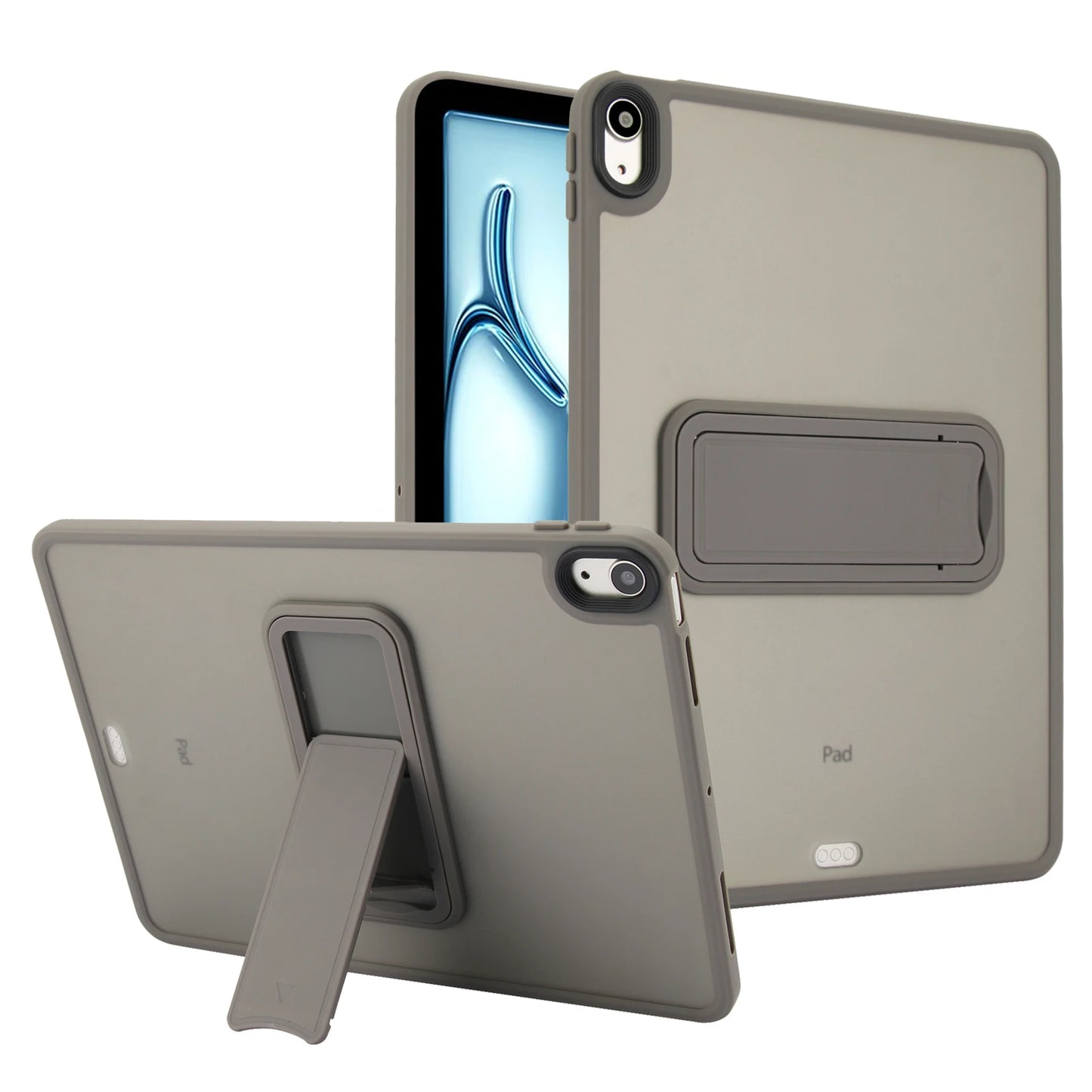 Clear Color Outline Stand iPad Case