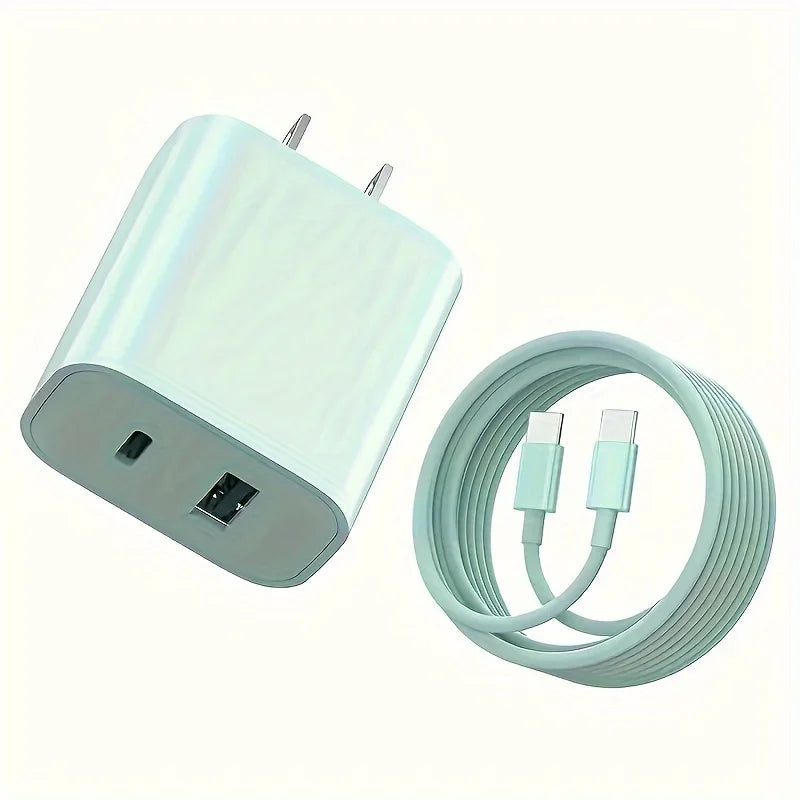 Duel Pastel Charging Set (Adapter + Cable)