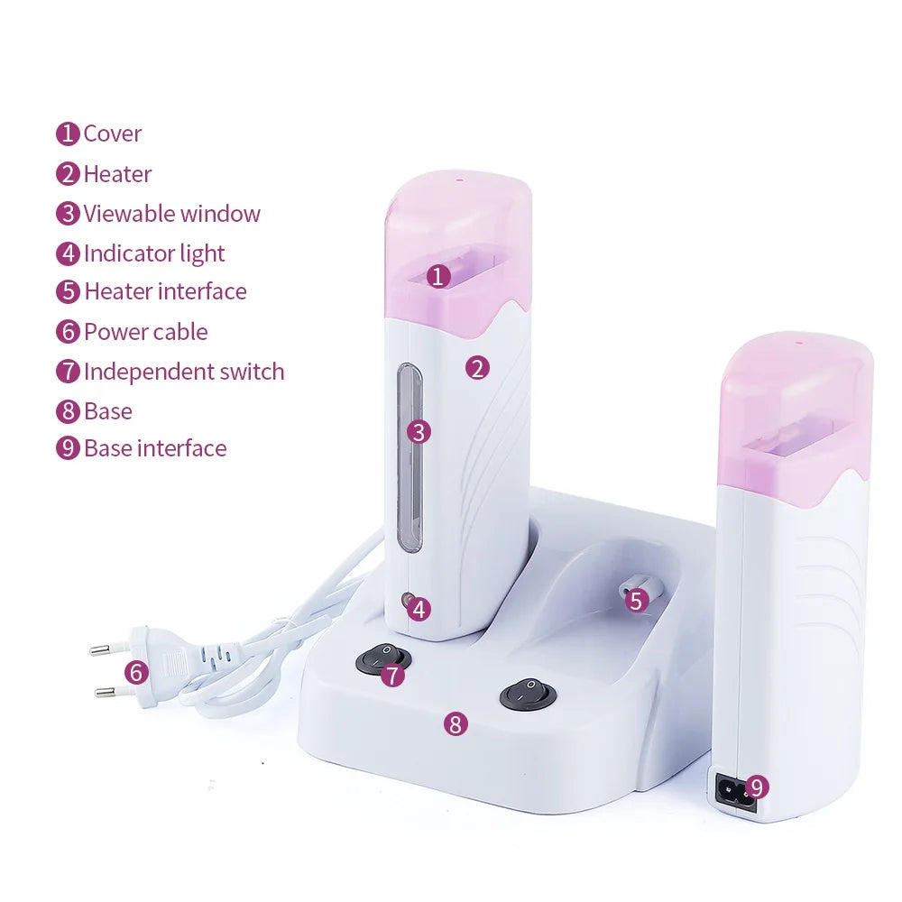 Roll On Wax Heater For Hair Removal