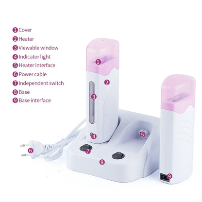 Roll On Wax Heater For Hair Removal