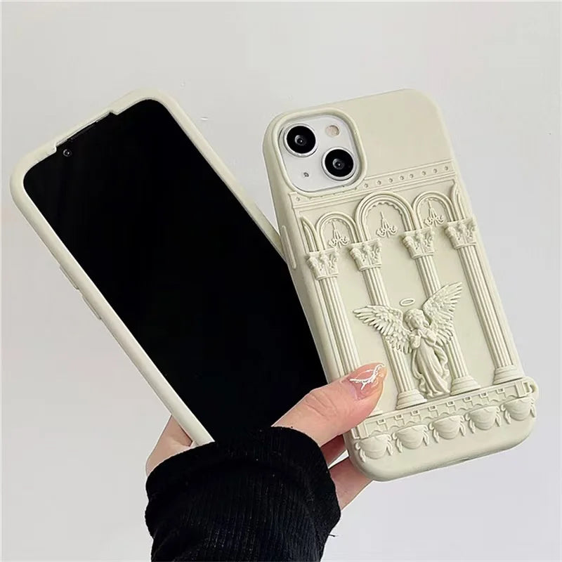 3D Greek Angel Phone Case