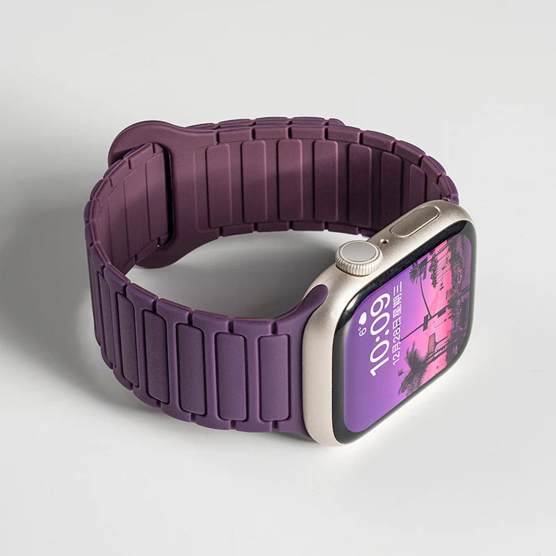 Textured Silicone Watch Band