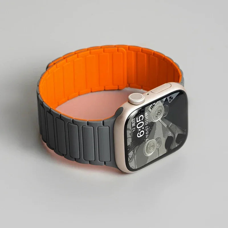 Textured Silicone Watch Band