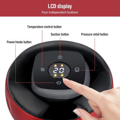 Vacuum Cupping and Scraping Massage Device