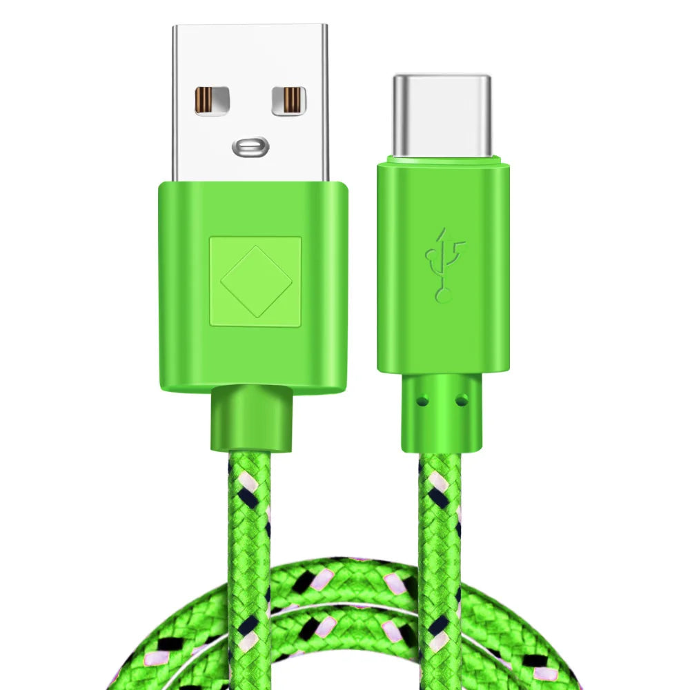 Braided Specks Charging Cord (USB to C)