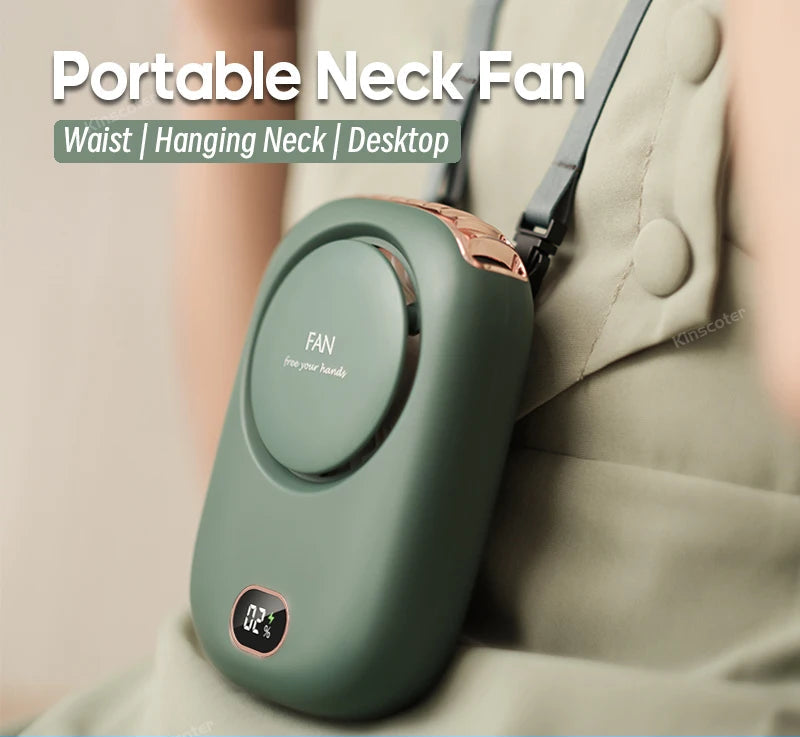 Mini Hanging Bladeless Neck Fan