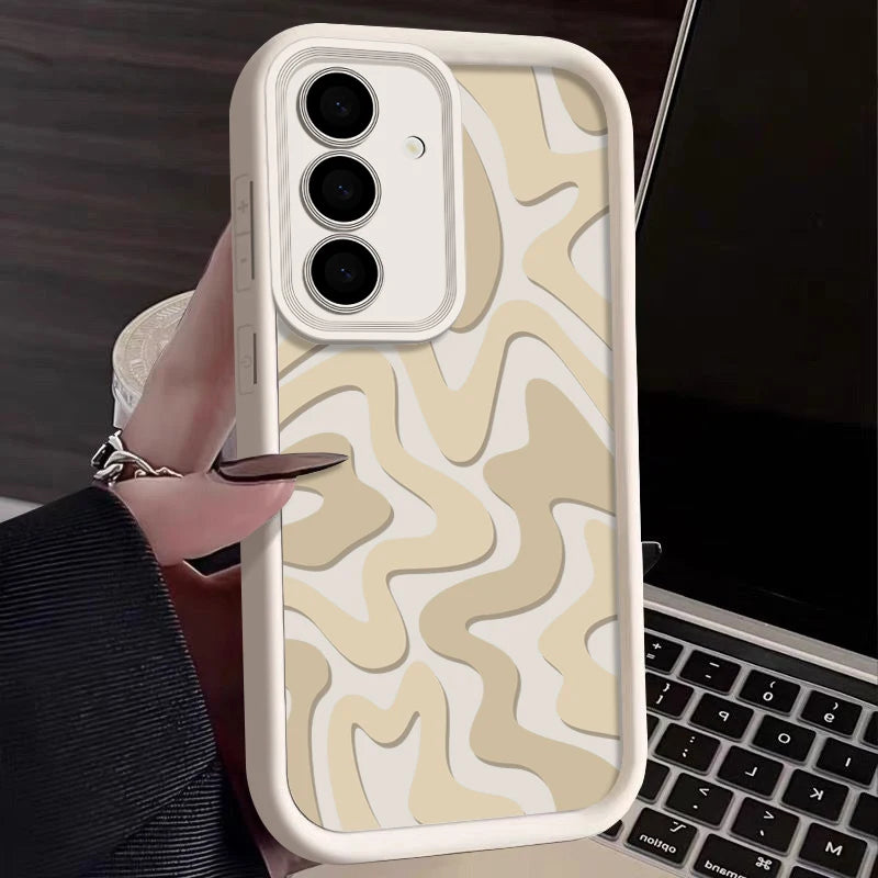 Distorted Stripes Phone Case
