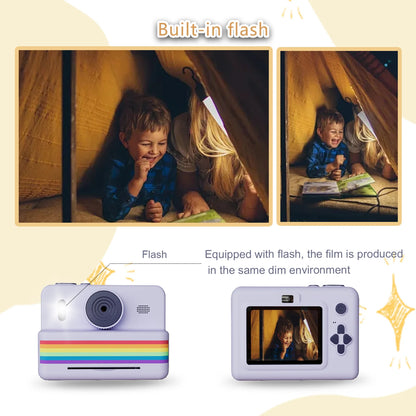 Thermal Instant Print Digital Camera 2.8" HD