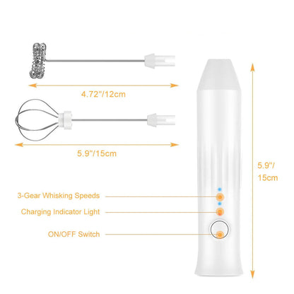 3 Speed Mini Milk Frother
