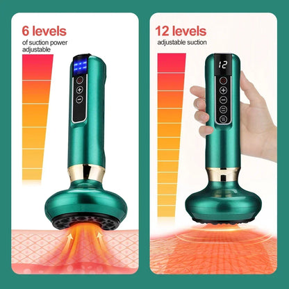 Suction Cup Scraping & Slimming Massage Wand