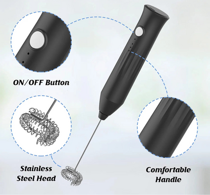 3 Speed Mini Milk Frother