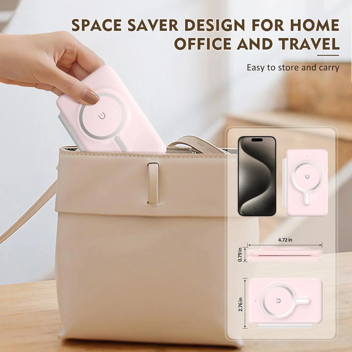 3-in-1 Travel Charging Station Pad