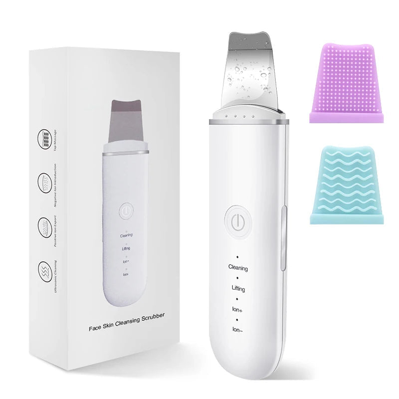 Ultrasonic Vibration Skin Scrubber and Blackhead Remover