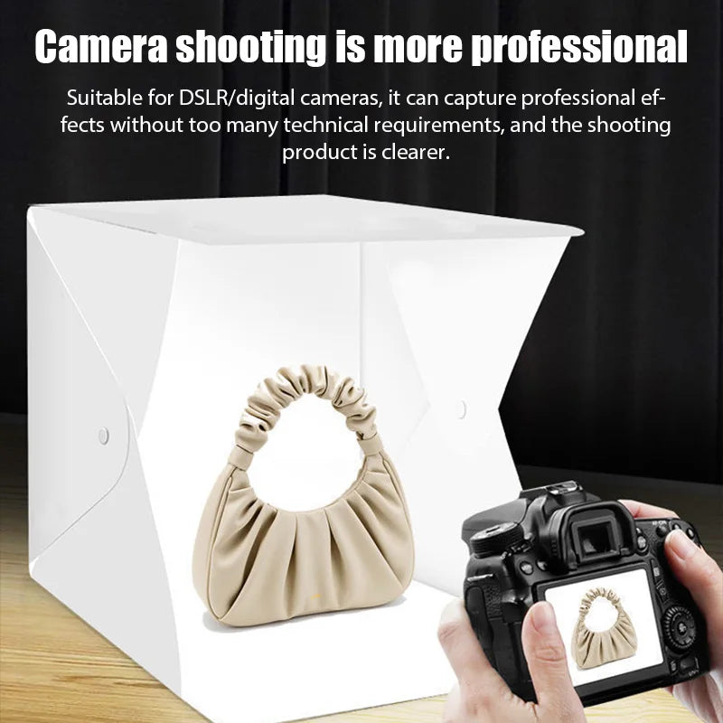 Mini Pop-Up LED Light Room Studio