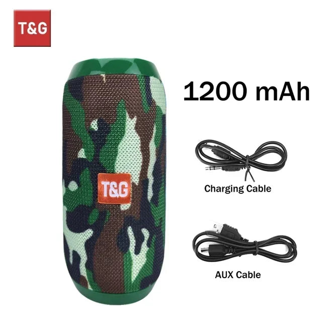 T&G Portable Bluetooth Speaker TG117