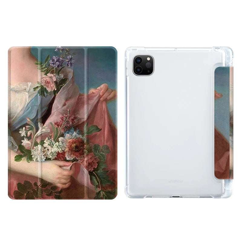 Abstract Design Foldable iPad Case