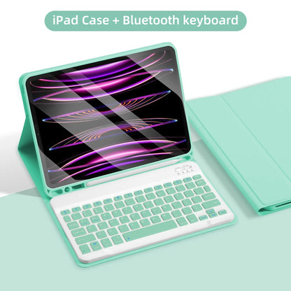Foldable Keyboard iPad Case