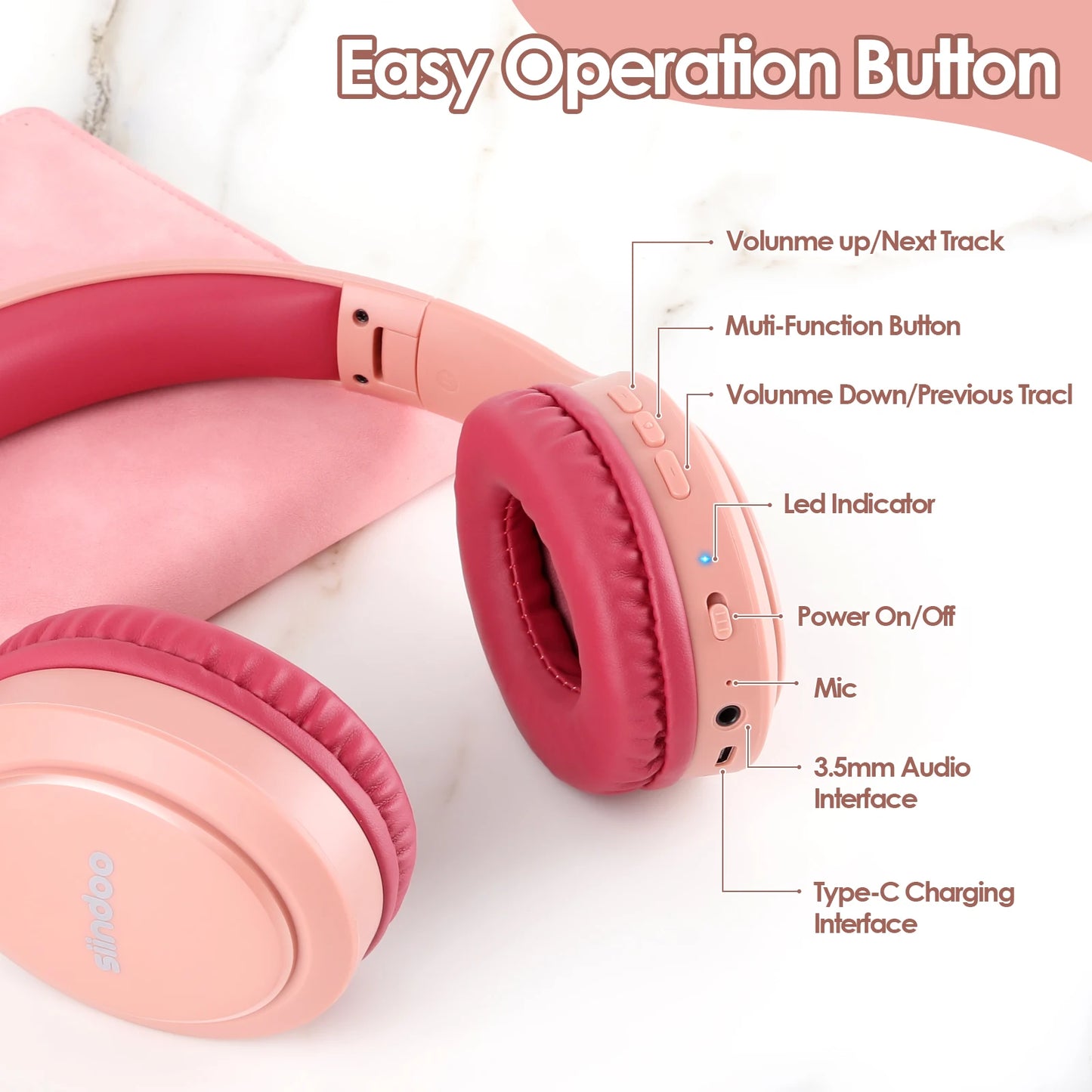 Bluetooth Stereo Headphones