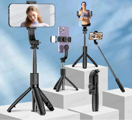Portable Adjustable Selfie Stick Tripod with Remote