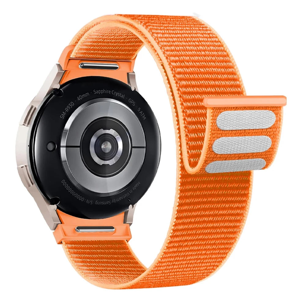 Nylon Sport Loop Watch Band For Samsung Galaxy