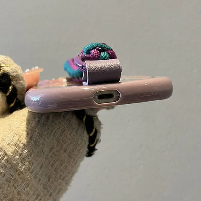 Chunky Color Wristlet Phone Case