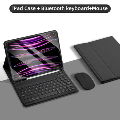 Foldable Keyboard iPad Case