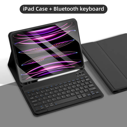 Foldable Keyboard iPad Case