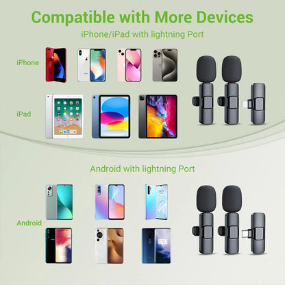 Sleek 2.4G Wireless Microphone