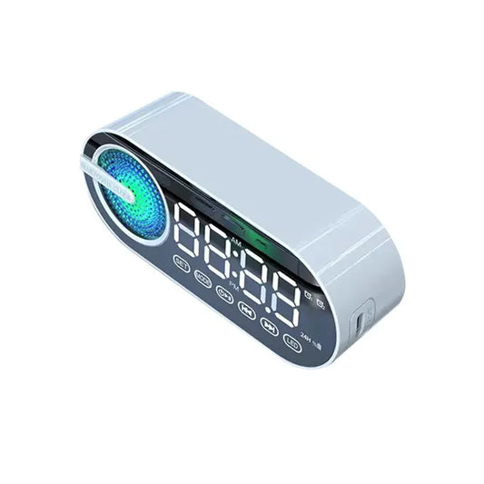 Bluetooth Speaker Mirror Clock