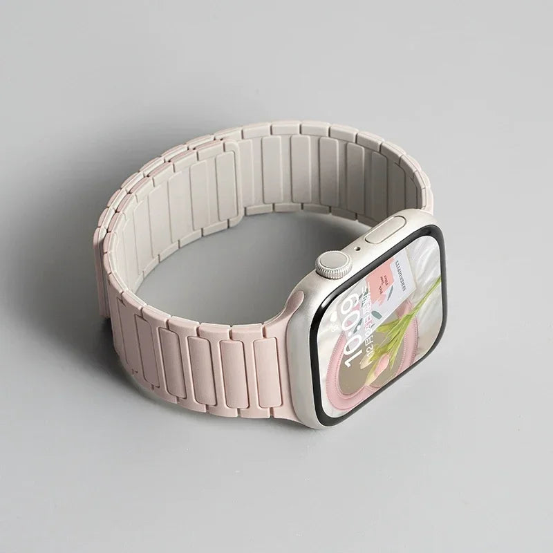 Textured Silicone Watch Band