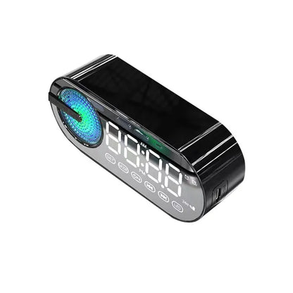 Bluetooth Speaker Mirror Clock