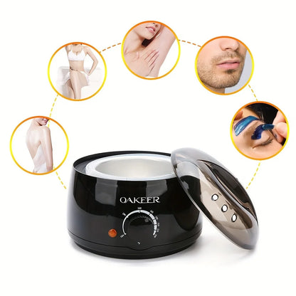 Waxing Hair Removal Kit Melting Machine + Wax Beads