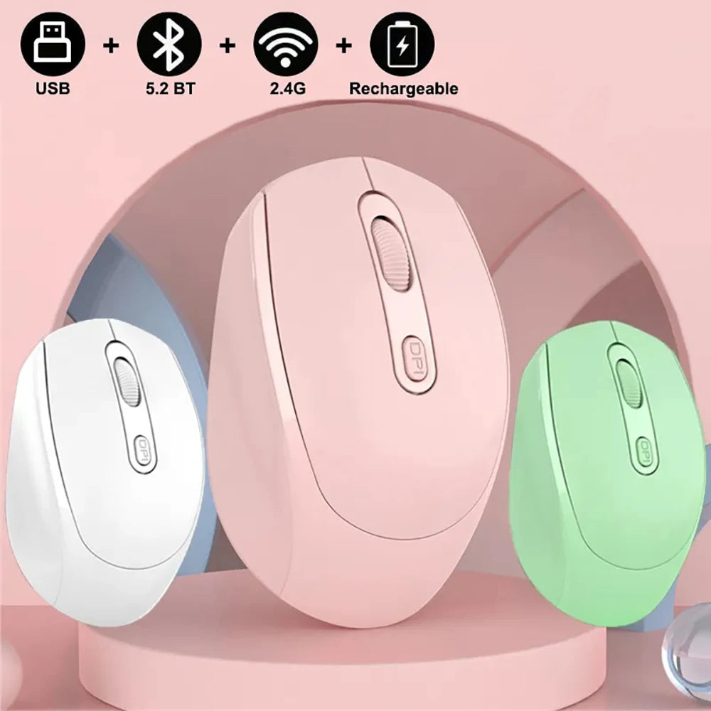 Compact Wireless Silent Mouse
