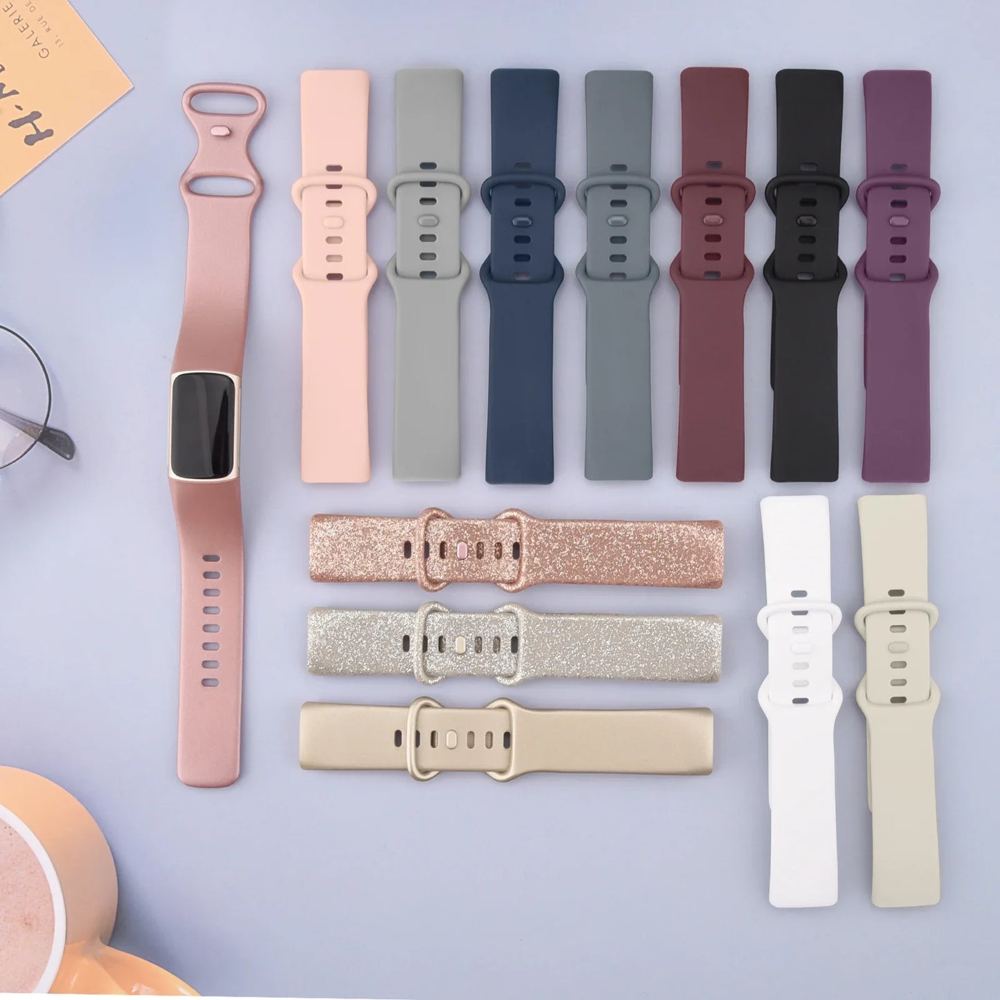 Simple Strap Watch Band for Fitbit