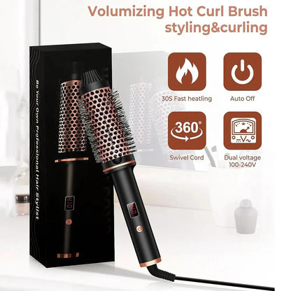 Professional Ionic Hair Curler and Straightener