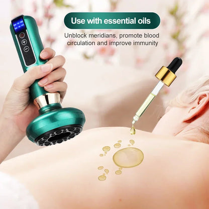 Suction Cup Scraping & Slimming Massage Wand