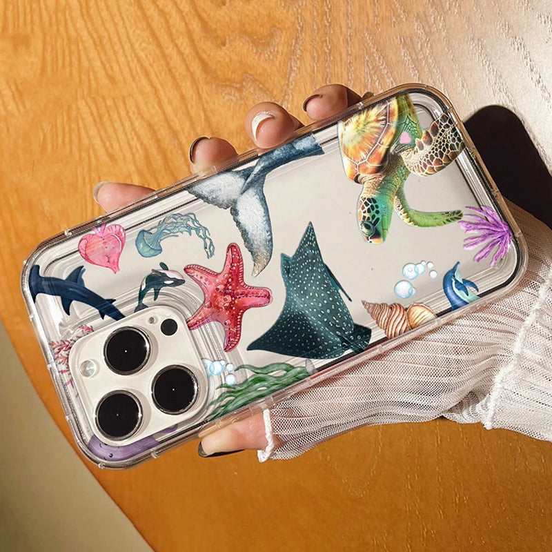 Marine Life Mix Phone case