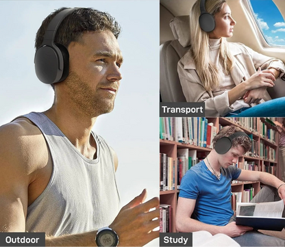 9D Surround Sound Wireless Bluetooth Headphones
