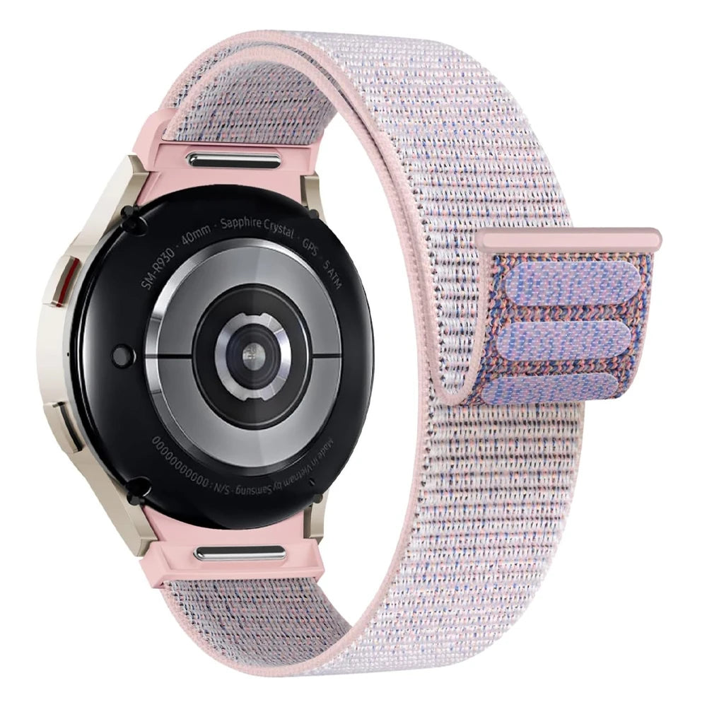 Nylon Sport Loop Watch Band For Samsung Galaxy