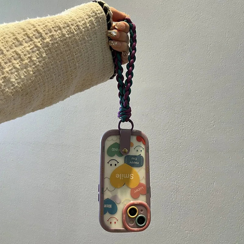 Chunky Color Wristlet Phone Case